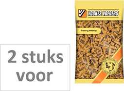 2 stuks! Voskes hondenvoer training wild kip