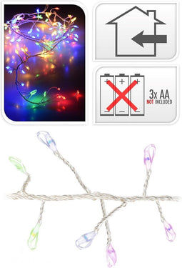 2 stuks Zilverdraad 100 multi cluster