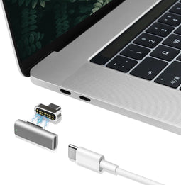 20-Pins Magnetische USB C-Oplaadadapter - Compatibel met MacBook en Type C-apparaten