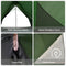 vidaXL - Camping - Tent - A-Frame - 3-Persoon - Groen - Waterdicht