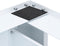vidaXL - Dubbele - wasmachine - sokkel - met - lades - wit