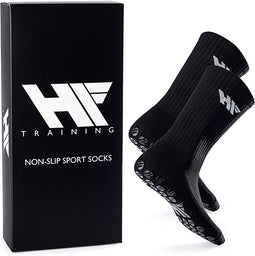200x HF Training - 1 paar antislip voetbalsokken met rubberen noppen (unisex) - voetbalsokken met gr