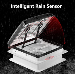 2012 - Ventilator voor caravan - Elektrische lift - Camper badkamerventilator - 310 x 310 mm