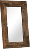 vidaXL - Spiegel - 50x80 - cm - massief - gerecycled - hout