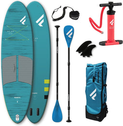 2023 Fanatic Fly Air Pocket 10'4 Sup Pakket - Board, Tas, Pomp &am