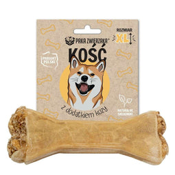 Snack voor honden Paka Zwierzaka Bone with goat XL 17 cm Geit 115 g