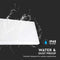 V-TAC VT-8055 - LED Wandlamp - 20W 2045 Lumen IP65 Waterdicht Wit 6400K