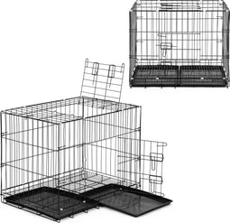 Hondenbench - metaal - groot - 67 x 59 x 83 cm