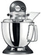 KitchenAid Artisan 5KSM175PSEMS - Keukenrobot - 4,8L RVS kom 300W - Grijs