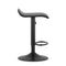 Barkruk - 2 stuks - zwart eco-leer - 360 graden draaibaar - hoogteverstelling 63-84 cm