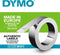 DYMO Rhino - Industriële Reliëfetiketten - 12mm x 4,8m - Niet klevende aluminium