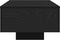 vidaXL - Salontafel - Zwart - Eiken - 100x30x36,5 - cm - Bewerkt - Hout