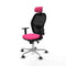 Piqueras y Crespo 1D086G2 - Bureaustoel - Hoogteverstelbaar met armleuning - Roze