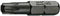 Gedore 687 TX T20 S-010 6542560 Binnen-Torx bit Chroom-vanadium speciaal staal 1 stuk(s)