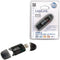 LogiLink CR0007 - USB 2.0 Cardreader voor SD/MMC - 480 Mbit/s - Zwart