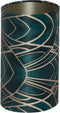 Light & Living Lampenkap ovaal Tiara - Groen - 30x15x25cm - Luxe