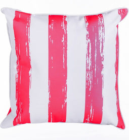 Kussen Nauta 45 x 45 x 12 cm Rood Wit