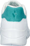 Skechers Uno - Pop Back - Dames Sneakers - Wit Mintgroen - Maat 39