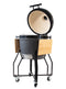 Grill Guru Kamado Original Large - Houtskoolbarbecue - Compleet met accessoires - Grijs