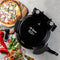 DOMO DO9285PZ - Pizzaoven - 1200 W - keramische steen 32 cm - zwart