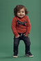 Tumble 'N Dry Jongens Broek - Maat 86 - Jogg-denim met elastische taille - (2020)