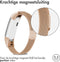 iMoshion Bandje Geschikt voor Fitbit Alta (HR) Maat S - iMoshion Milanees magnetische band - Rosé Goud