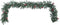 vidaXL - 4-delige - Kerstdeurdecoratieset - PVC