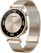 Huawei Watch GT 4 41 mm goud met Milanees bandje goud