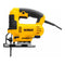 DEWALT DWE349-QS - Pendeldecoupeerzaag - 650W 500-3200tpm - Capaciteit staal/hout 15/75mm - Verstekhoek 0-45