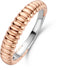 TI SENTO Ring 12218SR - Zilveren dames ring - Roségoud verguld - Maat 52