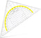 Aristo geocover - voor opbergen geodriehoek van 16cm - inclusief geodriehoek - Marine Life - AR-18002B
