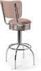 Bel Air Retro Barkruk BS-30CB Dusty Rose