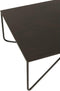 J-Line salontafel Kruis Frame - metaal - zwart