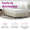 vidaXL - Pocketveringmatras - middelhard-hard - 80x200 - cm