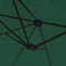 vidaXL - Parasol - dubbel - 449x245 - cm - groen