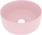 vidaXL - Wastafel - rond - 40x15 - cm - keramiek - matroze