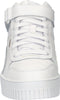 PUMA Carina Street Mid - Hoge Sneakers - Imitatieleer - Wit - Maat 39