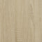 Schoenenkast 60x34x63,5 cm bewerkt hout sonoma eikenkleurig