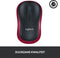 Logitech M185 - Draadloze Muis - 12 maanden batterijduur - Rood