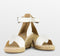 POSH by Poelman SUUS - Dames Sandalen - Plateau sleehak - Wit - Maat 38
