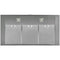 Siemens LC90BA530 - Wandschouw afzuigkap - LED-verlichting - Motorloos
