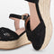 POSH by Poelman NANA - Dames Sandalen - Imitatieleer - Zwart - Maat 40