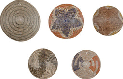 Beliani PARORE - Wanddecoratie - Beige - Zeewier