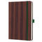 Sigel notitieboek - Conceptum - A5 - hout - hardcover - lijn - 194 pagina's - 100 grams - SI-SY557