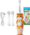 Brush-Baby BRB233 - Elektrische tandenborstel - Sonisch met timer - Zwart Oranje Wit