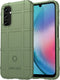 iMoshion Hoesje Geschikt voor Samsung Galaxy A25 Hoesje Siliconen - iMoshion Rugged Shield Backcover - Donkergroen