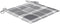 vidaXL - Tuinstoelkussens - 4 - st - 50x50x3 - cm - oxford - stof - ruitpatroon - grijs