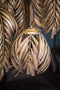 PTMD Mea Palm Hanglamp - 32 x 32 x 37 cm - Metaal - Goud - Goud