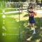 Coast Portable Tetherball Set - 3-fasen hoogte verstelbaar 124-139 cm - met 2 rackets