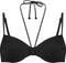 Hunkemöller Luxe Dames Bikinitopje - Spaghetti bandje - Zwart - Maat D90
